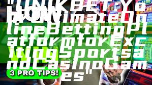 "UNIKBET: Your Ultimate Online Betting Platform for Exciting Sports and Casino Games"