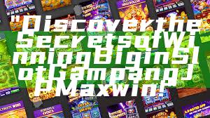 "Discover the Secrets of Winning Big in Slot Gampang JP Maxwin!"